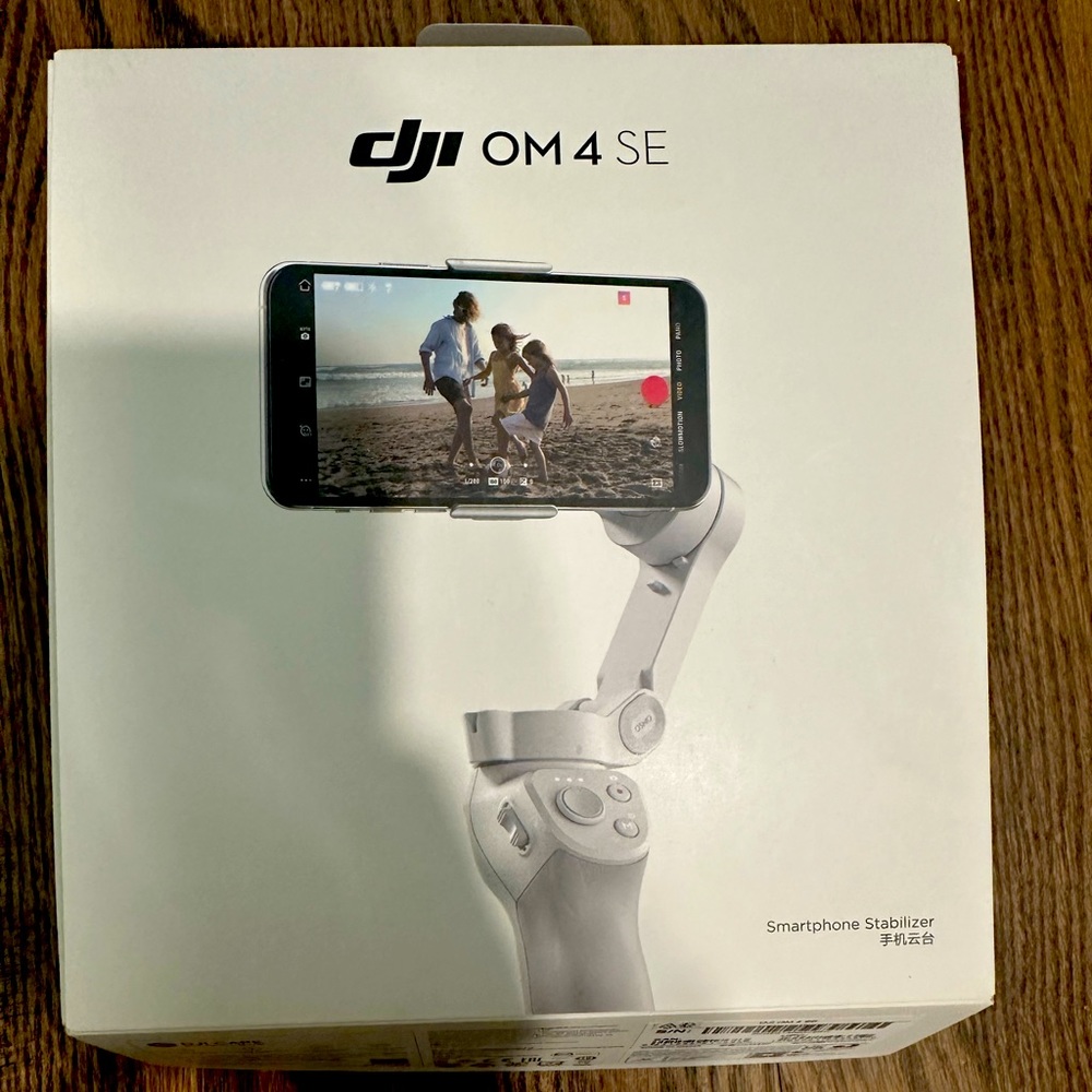DJI OM 4 SE stabilizer.